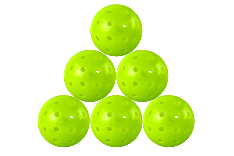 Neon Green 40 High Visibility Durable Pickleball Balls S40