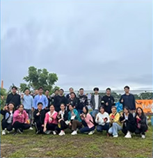 YEDO outdoor team photo